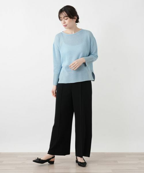 Leilian / レリアン ニット・セーター | ボートネックニット【26年3月カタログ】 | 詳細19