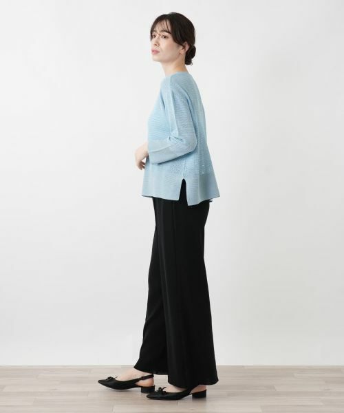 Leilian / レリアン ニット・セーター | ボートネックニット【26年3月カタログ】 | 詳細20