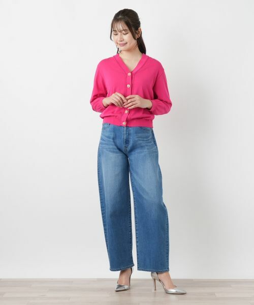 Leilian / レリアン カーディガン・ボレロ | Vネックカーディガン【26年3月カタログ】 | 詳細3