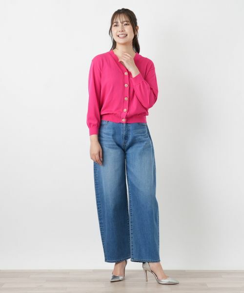 Leilian / レリアン カーディガン・ボレロ | Vネックカーディガン【26年3月カタログ】 | 詳細4