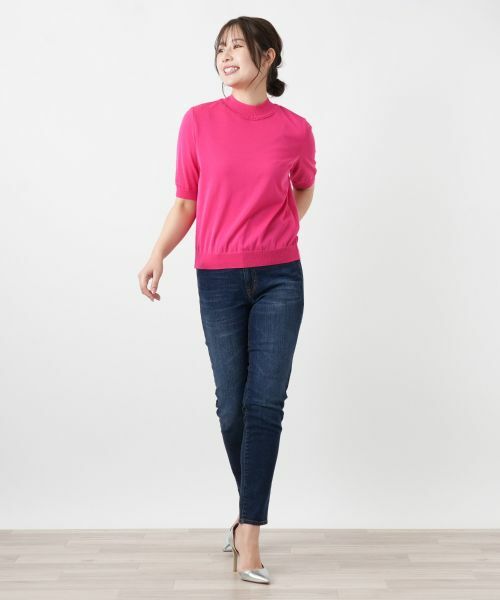 Leilian / レリアン ニット・セーター | 半袖ニット【26年3月カタログ】 | 詳細4