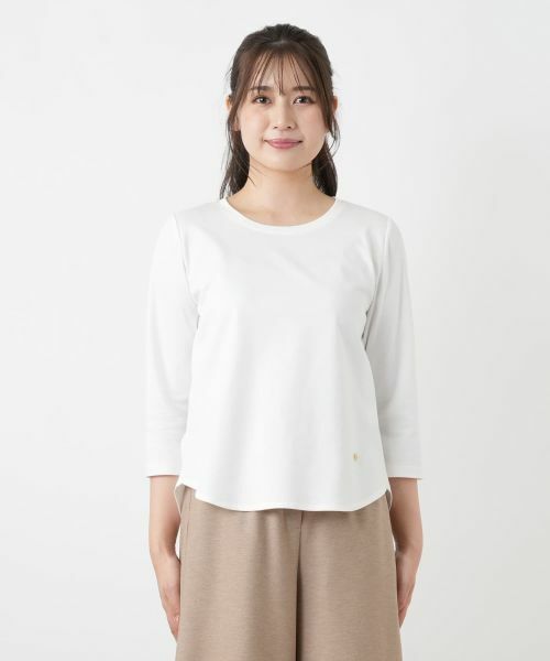 Leilian / レリアン Tシャツ | 七分袖カットソー【Rich 1-mile】【26年3月カタログ】 | 詳細11