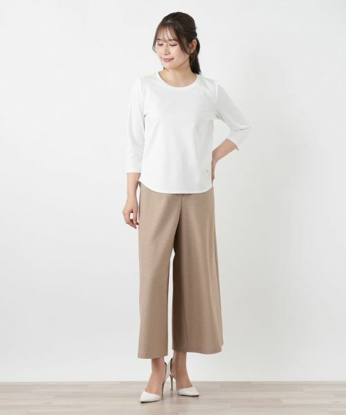 Leilian / レリアン Tシャツ | 七分袖カットソー【Rich 1-mile】【26年3月カタログ】 | 詳細3