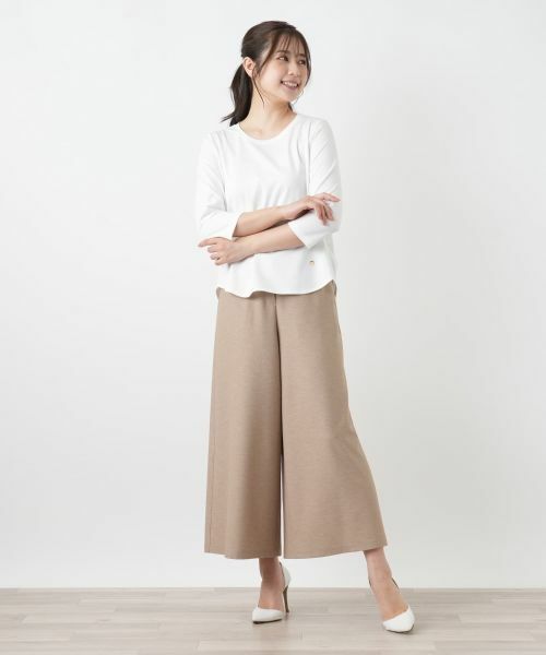 Leilian / レリアン Tシャツ | 七分袖カットソー【Rich 1-mile】【26年3月カタログ】 | 詳細6