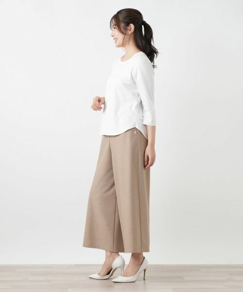 Leilian / レリアン Tシャツ | 七分袖カットソー【Rich 1-mile】【26年3月カタログ】 | 詳細7