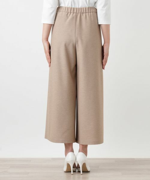 Leilian / レリアン その他パンツ | ストレッチガウチョパンツ【Rich 1-mile】【26年3月カタログ】 | 詳細13
