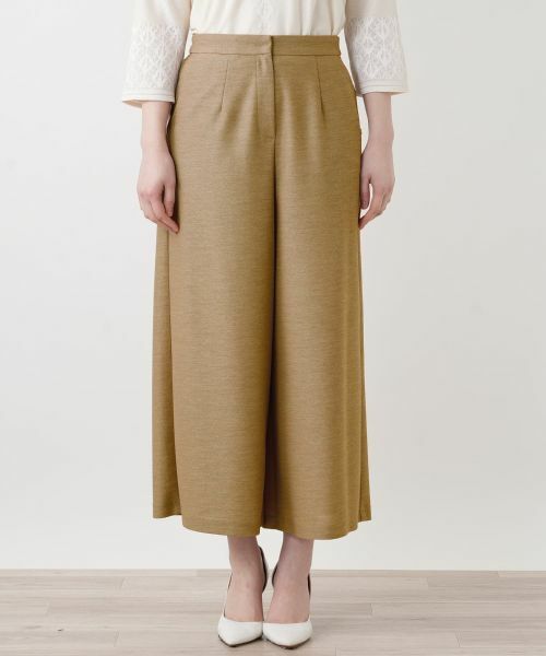 Leilian / レリアン その他パンツ | ストレッチガウチョパンツ【Rich 1-mile】【26年3月カタログ】 | 詳細22