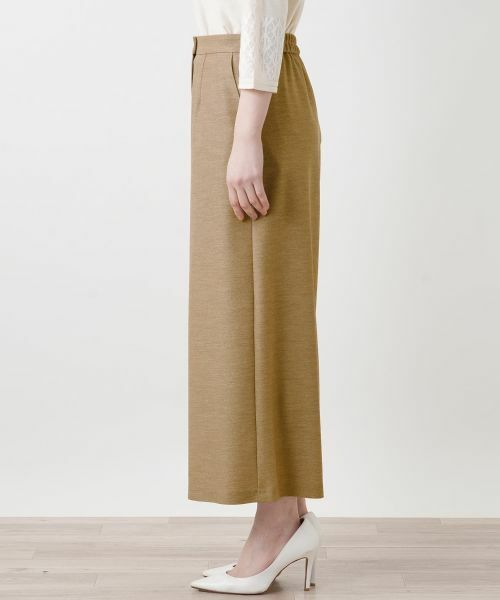 Leilian / レリアン その他パンツ | ストレッチガウチョパンツ【Rich 1-mile】【26年3月カタログ】 | 詳細23
