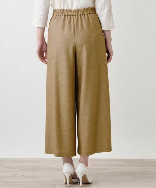 Leilian / レリアン その他パンツ | ストレッチガウチョパンツ【Rich 1-mile】【26年3月カタログ】 | 詳細24