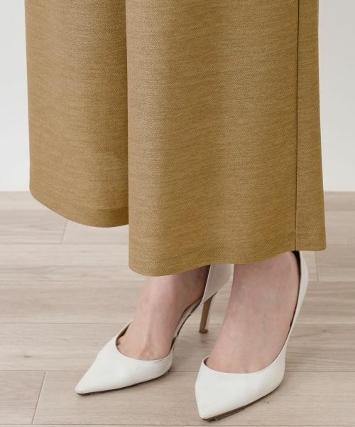 Leilian / レリアン その他パンツ | ストレッチガウチョパンツ【Rich 1-mile】【26年3月カタログ】 | 詳細27