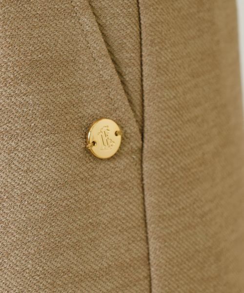 Leilian / レリアン その他パンツ | ストレッチガウチョパンツ【Rich 1-mile】【26年3月カタログ】 | 詳細28