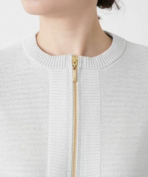 Leilian / レリアン その他アウター | ニットブルゾン【Rich 1-mile】【26年3月カタログ】 | 詳細26