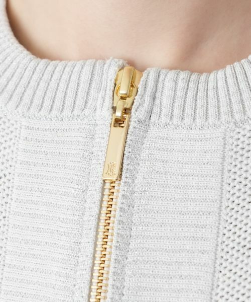 Leilian / レリアン その他アウター | ニットブルゾン【Rich 1-mile】【26年3月カタログ】 | 詳細30