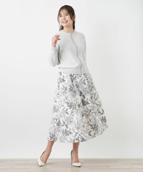 Leilian / レリアン その他アウター | ニットブルゾン【Rich 1-mile】【26年3月カタログ】 | 詳細4