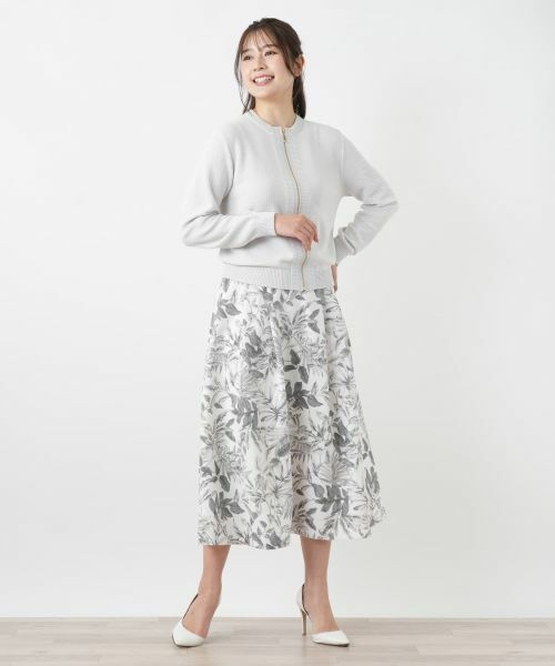 Leilian / レリアン その他アウター | ニットブルゾン【Rich 1-mile】【26年3月カタログ】 | 詳細6