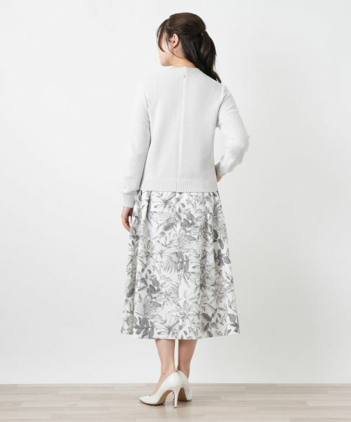 Leilian / レリアン その他アウター | ニットブルゾン【Rich 1-mile】【26年3月カタログ】 | 詳細8