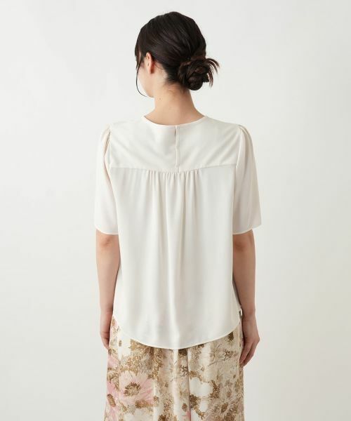 Leilian / レリアン シャツ・ブラウス | レースラインブラウス | 詳細16