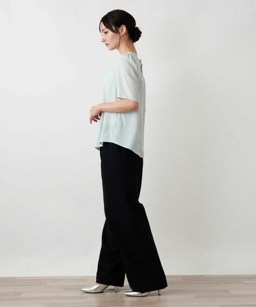 Leilian / レリアン シャツ・ブラウス | レースラインブラウス | 詳細9