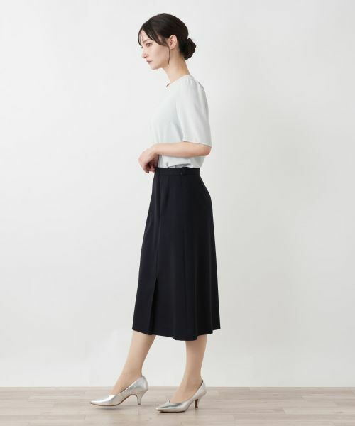 Leilian / レリアン ミニ・ひざ丈スカート | ミディスカート | 詳細2