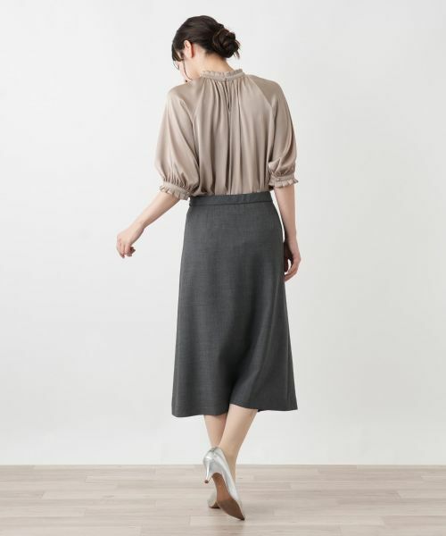 Leilian / レリアン ミニ・ひざ丈スカート | ミディスカート | 詳細6