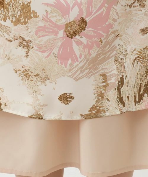 Leilian / レリアン ミニ・ひざ丈スカート | プリントフレアスカート | 詳細21