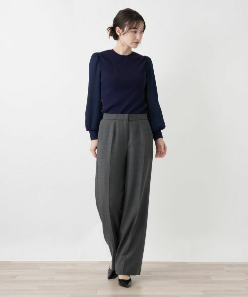 Leilian / レリアン その他パンツ | センタープレスパンツ | 詳細4