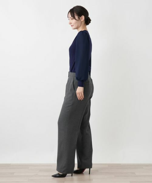 Leilian / レリアン その他パンツ | センタープレスパンツ | 詳細5