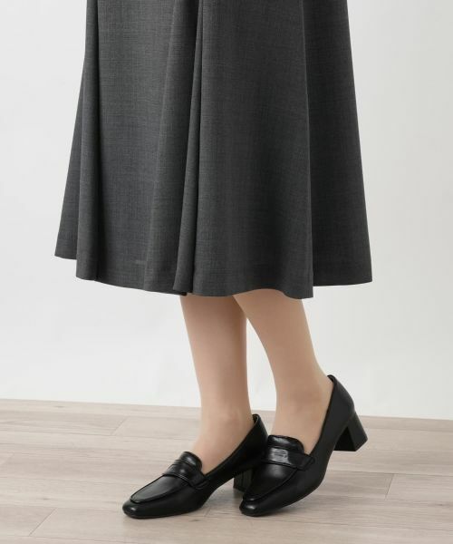 Leilian / レリアン ドレス | クルーネックフレアワンピース | 詳細14