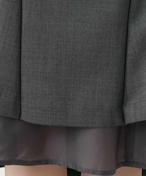 Leilian / レリアン ドレス | クルーネックフレアワンピース | 詳細15