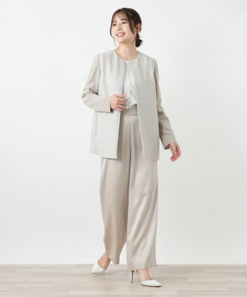 Leilian / レリアン テーラードジャケット | ロングジャケット【26年3月カタログ】 | 詳細2