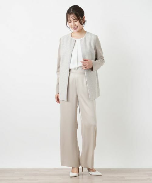 Leilian / レリアン テーラードジャケット | ロングジャケット【26年3月カタログ】 | 詳細3