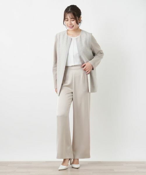 Leilian / レリアン テーラードジャケット | ロングジャケット【26年3月カタログ】 | 詳細4