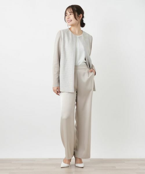 Leilian / レリアン テーラードジャケット | ロングジャケット【26年3月カタログ】 | 詳細7
