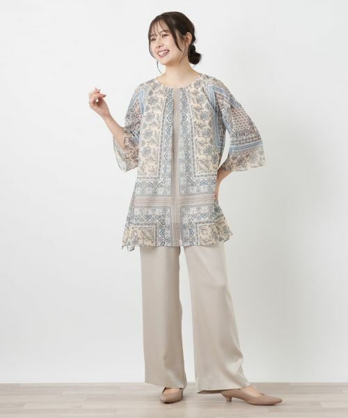 Leilian / レリアン シャツ・ブラウス | ドルマンスリーブチュニック【26年3月カタログ】 | 詳細2