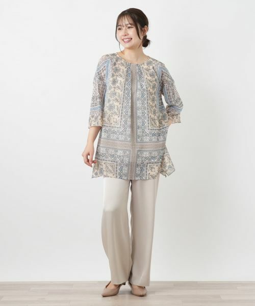 Leilian / レリアン シャツ・ブラウス | ドルマンスリーブチュニック【26年3月カタログ】 | 詳細3