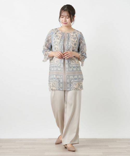 Leilian / レリアン シャツ・ブラウス | ドルマンスリーブチュニック【26年3月カタログ】 | 詳細4