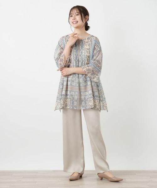 Leilian / レリアン シャツ・ブラウス | ドルマンスリーブチュニック【26年3月カタログ】 | 詳細5