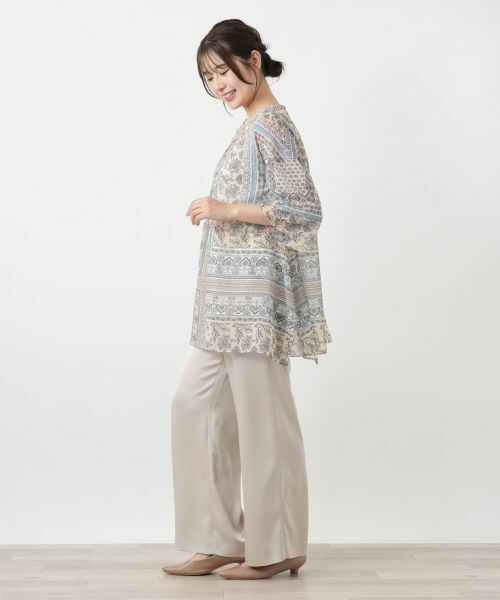 Leilian / レリアン シャツ・ブラウス | ドルマンスリーブチュニック【26年3月カタログ】 | 詳細7