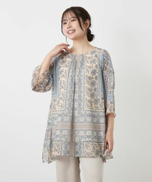 Leilian / レリアン シャツ・ブラウス | ドルマンスリーブチュニック【26年3月カタログ】 | 詳細9