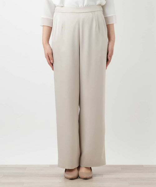 Leilian / レリアン その他パンツ | ワイドサテンパンツ【26年3月カタログ】 | 詳細11