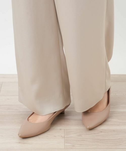 Leilian / レリアン その他パンツ | ワイドサテンパンツ【26年3月カタログ】 | 詳細15