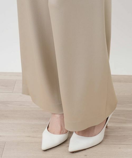 Leilian / レリアン その他パンツ | ワイドサテンパンツ【26年3月カタログ】 | 詳細26