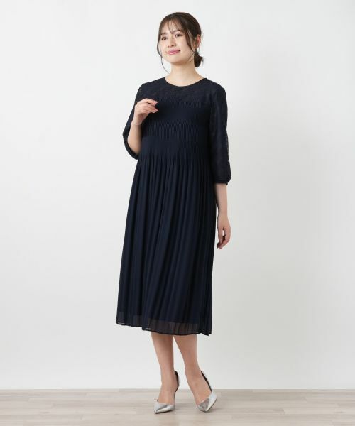 Leilian / レリアン ドレス | 異素材ワンピース【セレモニー】【26年3月カタログ】 | 詳細10