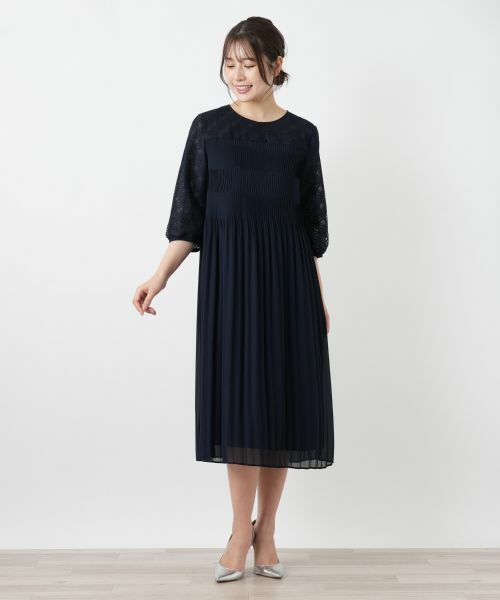 Leilian / レリアン ドレス | 異素材ワンピース【セレモニー】【26年3月カタログ】 | 詳細11