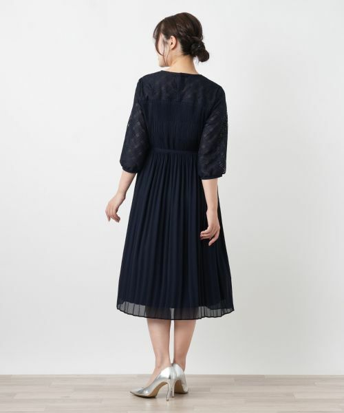 Leilian / レリアン ドレス | 異素材ワンピース【セレモニー】【26年3月カタログ】 | 詳細13