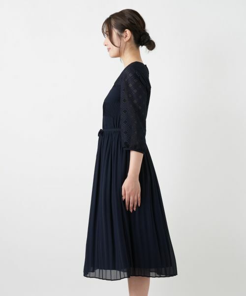 Leilian / レリアン ドレス | 異素材ワンピース【セレモニー】【26年3月カタログ】 | 詳細17