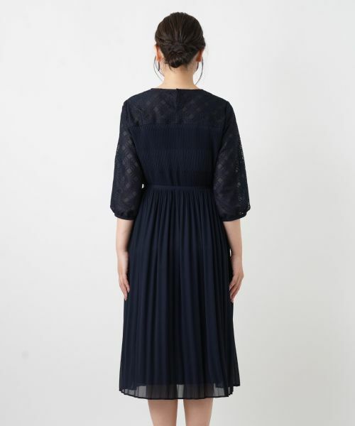 Leilian / レリアン ドレス | 異素材ワンピース【セレモニー】【26年3月カタログ】 | 詳細18