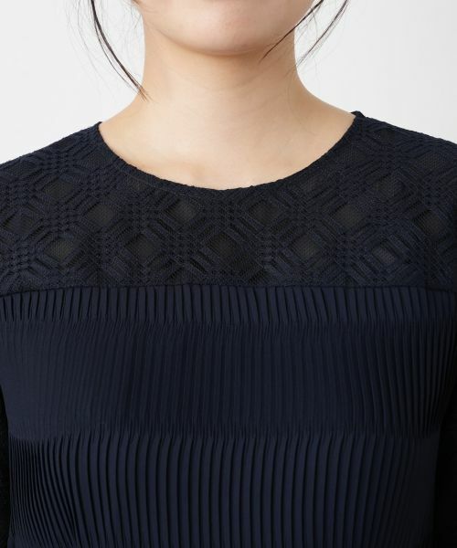 Leilian / レリアン ドレス | 異素材ワンピース【セレモニー】【26年3月カタログ】 | 詳細20