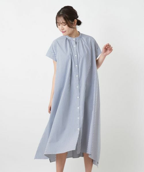 Leilian / レリアン ドレス | ストライプシャツワンピース【26年3月カタログ】 | 詳細10