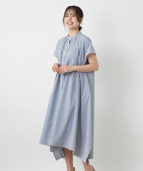 Leilian / レリアン ドレス | ストライプシャツワンピース【26年3月カタログ】 | 詳細11